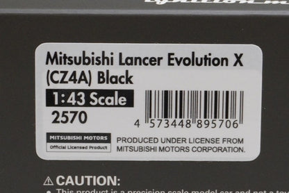1:43 ignition model IG2570 Mitsubishi Lancer Evolution X CZ4A model car