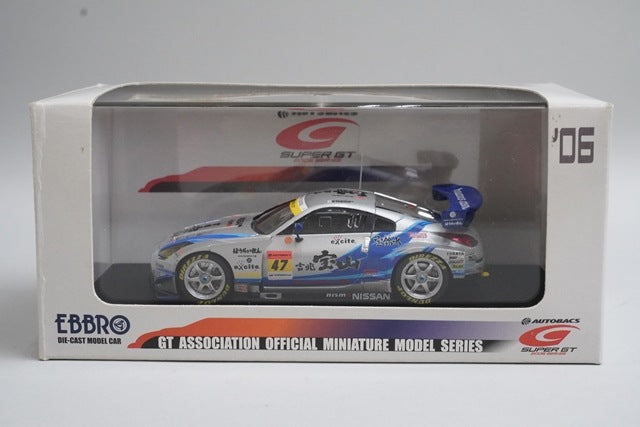 1:43 EBBRO 43813 Nissan Kitchohozan Direzza Z Super GT 2006 #47 model car