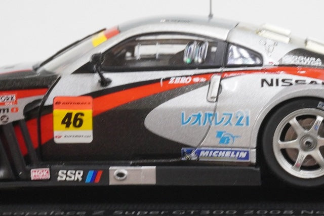 1:43 EBBRO 44117 Nissan Mora Leopalace Z Super GT300 2008 #46 model car