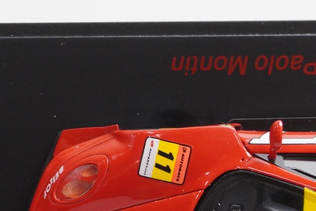 1:43 EBBRO 43744 Redline Ferrari Jim Gainer Dunlop Super GT 2005 #11 model car