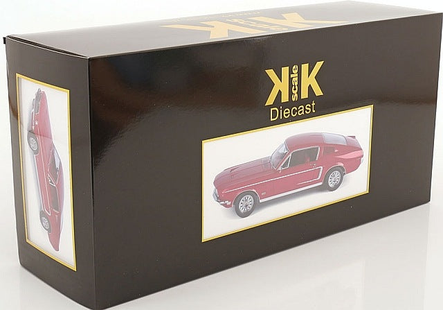 [ Pre-order ] KKDC120222 KK scale 1:12 Ford Mustang GT Fastback 1968 Red