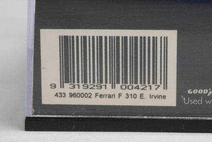 1:43 MINICHAMPS 433960002 Qantas Ferrari F310 Australian GP 1997 #2 E. Irvine model car