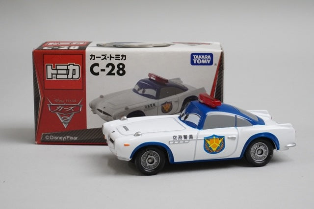 Tomica C-28 Cars Finn McMissile Airport Security Type model car