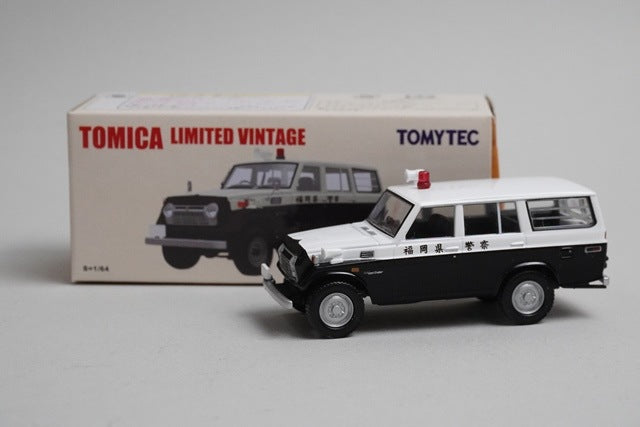 1:64 Tomica Limited Vintage Toyota Land Cruiser FJ56V Patrol Car model car