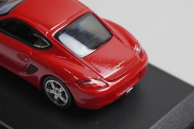 1:64 MINICHAMPS 640065620 Porsche Cayman Red model car