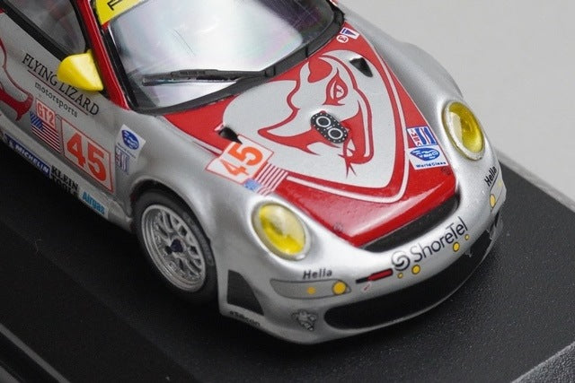 1:64 MINICHAMPS 640076445 Porsche 911 GT3 RSR Sebring 2007 #45 model car