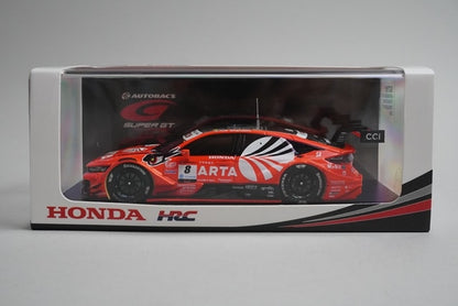 1:43 Spark SGT151 Honda ARTA Mugen Civic Type R-GT Super GT GT500 2024 #8 model car