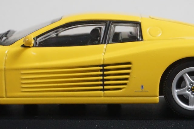 1:43 MINICHAMPS MIN072501 Ferrari 512TR Yellow model car