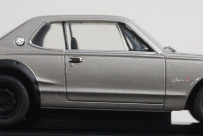 1:43 EBBRO 43172 Nissan Skyline GT-R KPGC10 1970 Silver model car