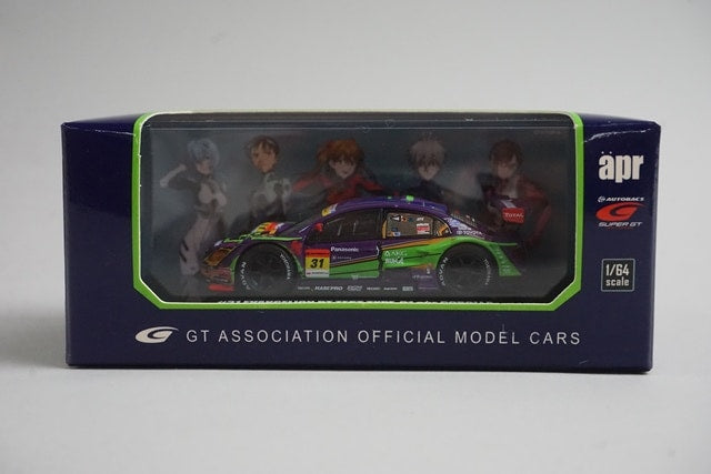 1:64 apr KC351B Evangelion RT Test Type-01 apr Corolla Super GT GT300 2010 #31 model car