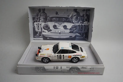 1:18 Spark 18S027 Porsche 911 R Tour de France 1969 #181 model car