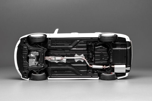 M85404 MOTORHELIX 1:18 Honda Civic Type R FD2 2007 Late Ver Premium White Pearl model car