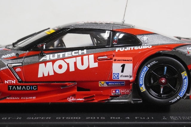 1:43 EBBRO 45277 Nissan Motul Autech GT-R Super GT500 2015 Rd.4 Fuji #1 model car