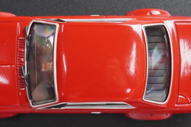 1:43 KYOSHO 03026DR BrandNumber Custom Nissan Skyline 2000 GT-R KPGC10 Red model car