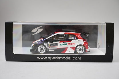 1:43 SPARK S6582 Toyota Yaris WRC Monte Carlo Rally 2021 #1 S. Ogier / J. Ingrassia model car