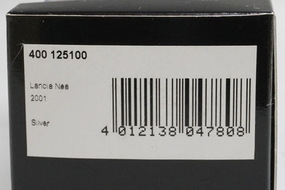 1:43 MINICHAMPS 400125100 Lancia NEA 2001 Silver model car