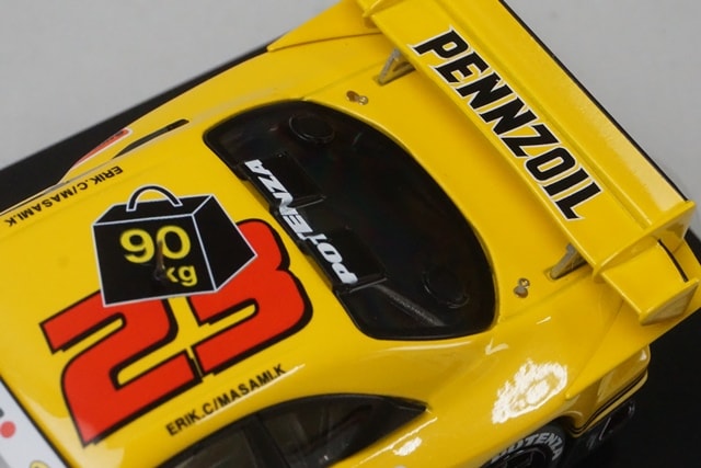 1:43 EBBRO 44251 Nissan Pennzoil Nismo GT-R Motegi GP 1998 #23 Yellow model car