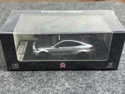 SW Street Weapon 1:64 BMW G82 M4 Wide-Body Modified Modification Alexander Silver Carbon Cap