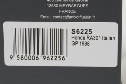 1:43 Spark S6225 Honda RA301 Italian GP 1968 #15 model car