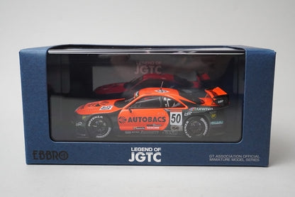 1:43 EBBRO 44254 Nissan ARTA Skyline R33 JGTC 1998 #50 High Downforce model car