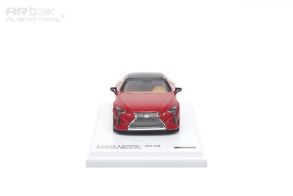 670301001 AR Box Almost Real Model 1:64 Lexus LC500 2018 Red