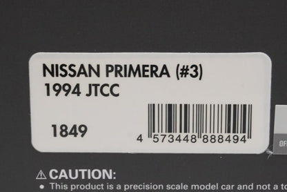 1:43 ignition model IG1849 Nissan Primera JTCC 1994 #3 model car