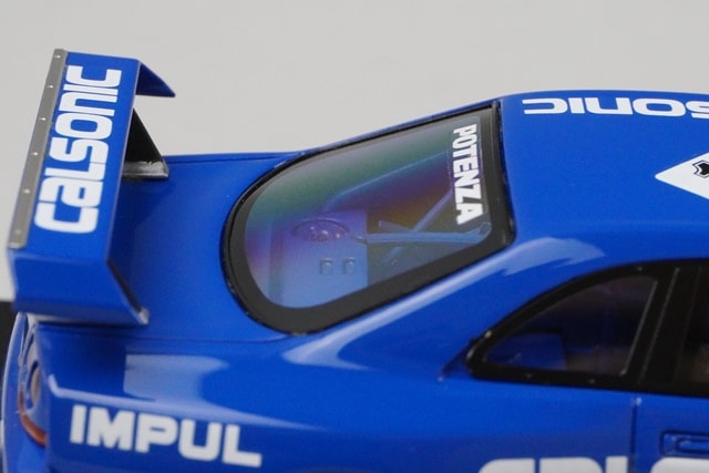 1:43 EBBRO HPI Racing 44766 Nissan Skyline GT-R Calsonic JGTC Fuji 1995 #1