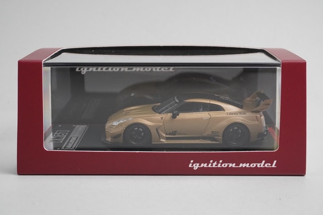 1:64 ignition model IG2383 Nissan LB WORKS 35GT-RR Matte Gold