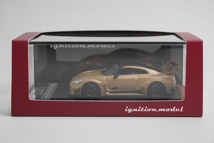 1:64 ignition model IG2383 Nissan LB WORKS 35GT-RR Matte Gold