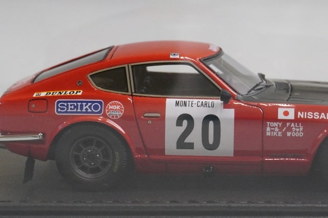 1:43 ignition model IG0708 Nissan Datsun 240Z Monte Carlo 1972 #20 model car