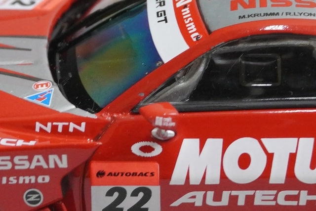 1:43 EBBRO 43830 Nissan Motul Autech Z Super GT 1000km Suzuka 2006 #22 model car