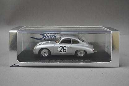 1:43 Spark S1351 Porsche 356 1500 Carrera Le Mans 1956 #26 model car