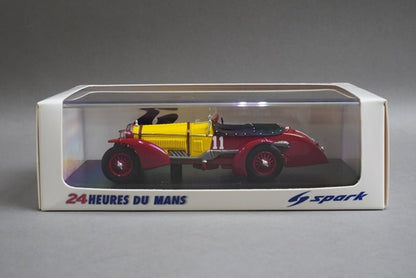 1:43 SPARK 43LM33 Alfa Romeo 8C Le Mans 1933 #11 model car