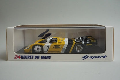 1:43 SPARK 43LM85 Porsche 956 Le Mans 1985 #7 model car