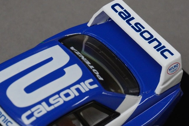 1:43 EBBRO 44646 Nissan Calsonic Skyline GT-R Rd.4 Fuji Champion 1993 #2 model car