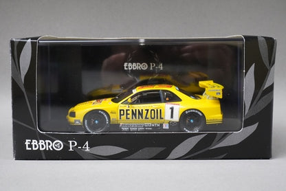 1:43 EBBRO P402 Nissan Pennzoil Nismo GT-R GT500 JGTC 1999 #1 model car