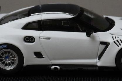 1:43 EBBRO 44318 Nissan GT-R GT1 Fuji 2010 #2 Shakedown model car