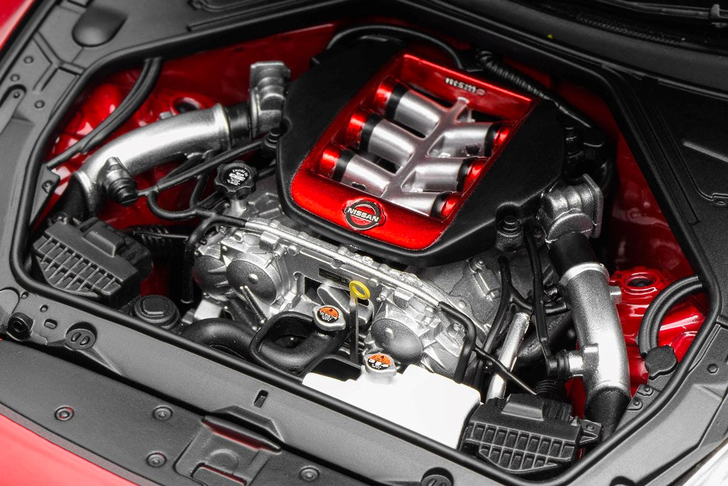 [ Pre-order ] M83527 Motor Helix 1:18 Scale Nissan GT-R NISMO (R35) Special Edition 2022 Vibrant Red