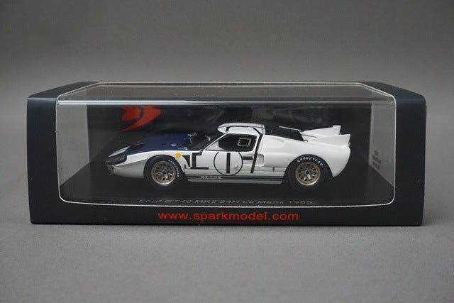 1:43 SPARK S4532 Ford GT40 MK2 Le Mans 24H 1965 #1 model car
