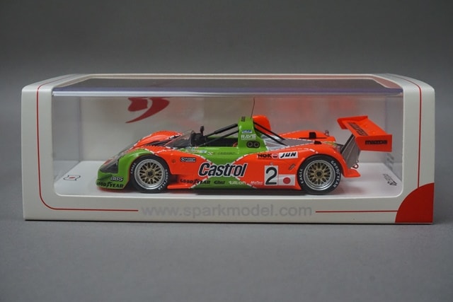 1:43 SPARK SJ065 Mazda DG3 Pole Position 1000km Suzuka 1995 #2 model car