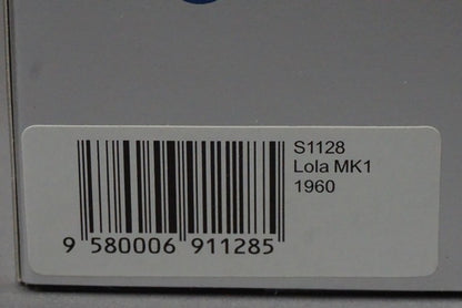 1:43 SPARK S1128 Lola MK1 1960 model car