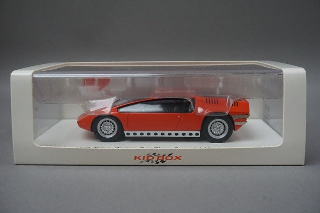 1:43 SPARK SKB43009 Kidbox Bizzarrini Manta Tokyo Racing Car Show 1969 Red model car