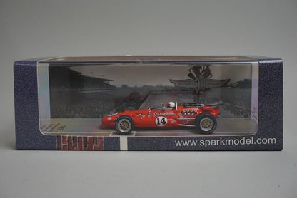 1:43 Spark 43IN67 Coyote Indy 500 Winner 1967 #14 A.J. Foyt model car