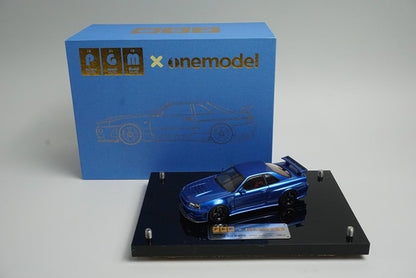 1:43 PGM 430101 onemodel custom Nissan NISMO R34 Z-Tune model car