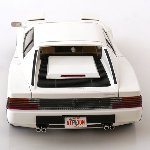 [ Pre-order ] KKDC120203 KK scale 1:12 Ferrari Testarossa Monospeccio US-Version 1984 White
