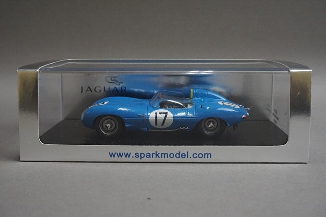 1:43 Spark S2119 Jaguar D Le Mans 3rd 1957 #17 J. Lucas model car