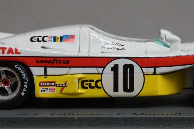 1:43 Spark STME03 Mirage GR8 Le Mans 2nd 1976 #10 model car