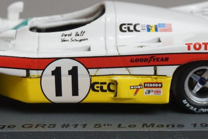 1:43 Spark STME04 Mirage GR8 Le Mans 5th 1976 #11 model car