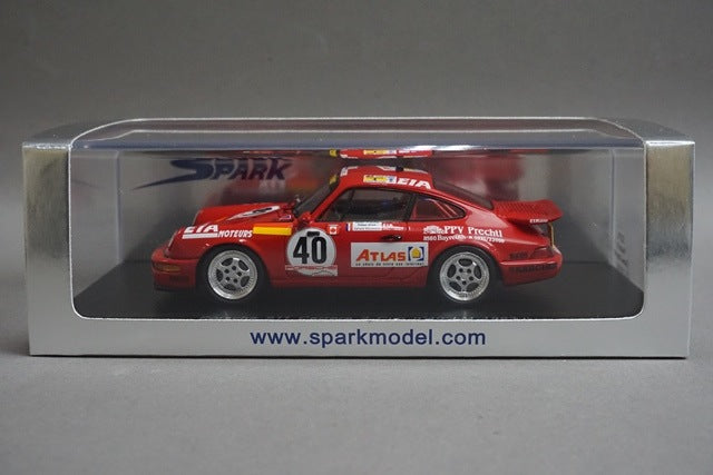 1:43 SPARK S2070 Porsche 911 Carrera 2 Cup Le Mans 1993 #40 model car
