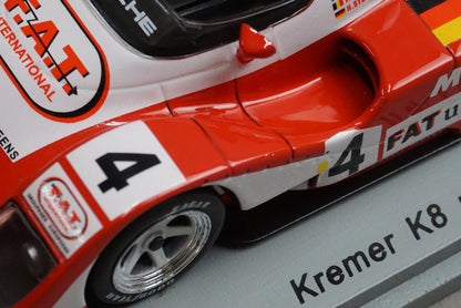 1:43 SPARK S0328 Porsche Kremer K8 Le Mans 1995 #4 model car